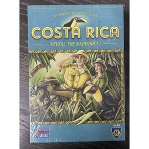 Costa Rica: Reveal The Rainforest Board Game By Mayfair Games New and Sealed